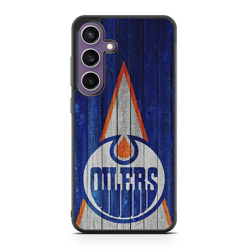 Edmonton Oilers Wooden Pattern Samsung Galaxy S23 Case
