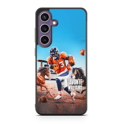 Javonte Williams Denver Broncos 01 Samsung Galaxy S23 Case
