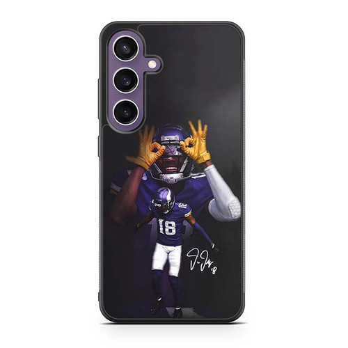 Justin Jefferson Minnesota Vikings 02 Samsung Galaxy S23 Case