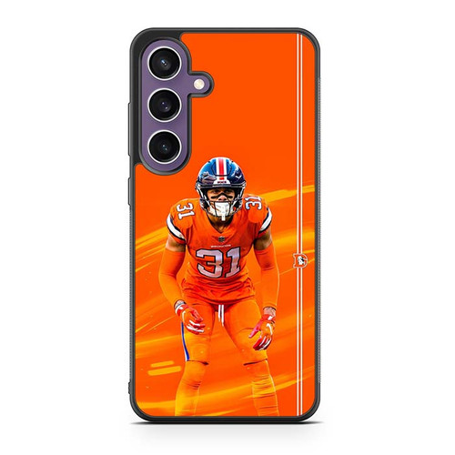 Justin Simmons Denver Broncos 01 Samsung Galaxy S23 Case