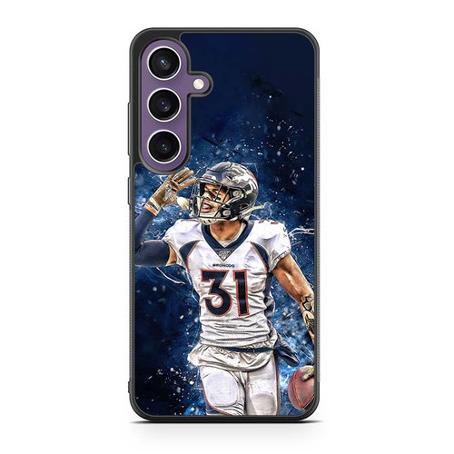 Justin Simmons Denver Broncos 05 Samsung Galaxy S23 Case