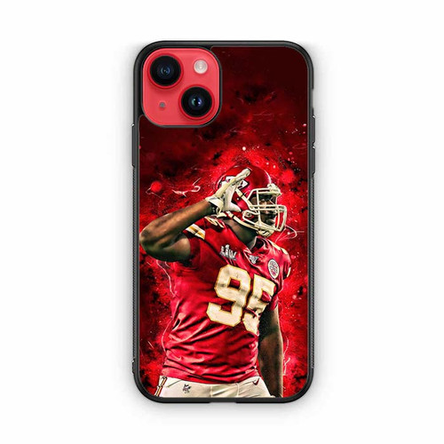 Chris Jones Kansas City Chiefs 01 iPhone 14 Case