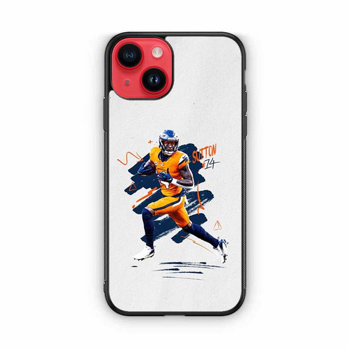 Courtland Sutton Denver Broncos 02 iPhone 14 Case