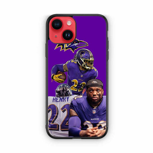 Derrick Henry Baltimore Ravens 01 iPhone 14 Case