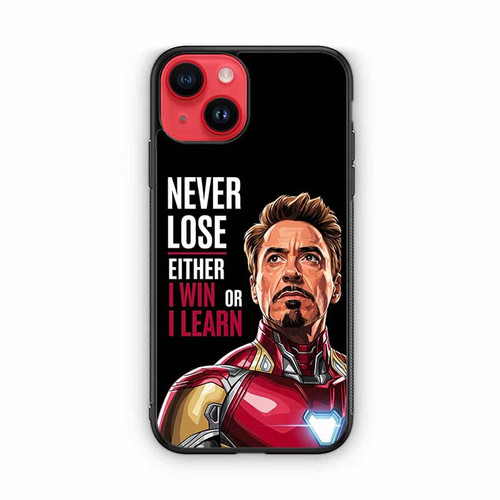 Iron Man Tony Stark Quotes iPhone 14 Case