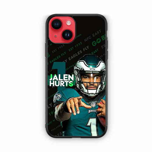 Jalen Hurts Philadelphia Eagles 02 iPhone 14 Case