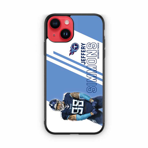 JefMiniry Simmons Tennessee Titans 03 iPhone 14 Case