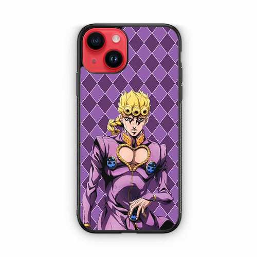 JoJos Bizarre Adventure Giorno Giovanna 02 iPhone 14 Case