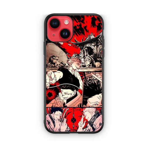 Jujutsu Kaisen Gojo Vs Sukuna in Domain iPhone 14 Case
