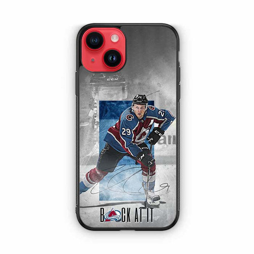 Nathan MacKinnon Colorado Avalanche iPhone 14 Case