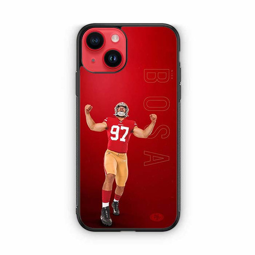 Nick Bosa San Francisco 49ers 01 iPhone 14 Case