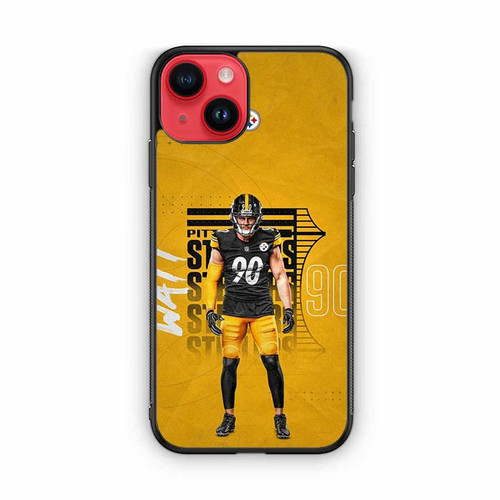TJ Watt Pittsburgh Steelers 02 iPhone 14 Case