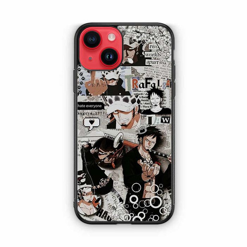 Trafalgar Law One Piece Series Collages iPhone 14 Case