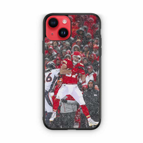 Travis Kelce Kansas City Chiefs 04 iPhone 14 Case