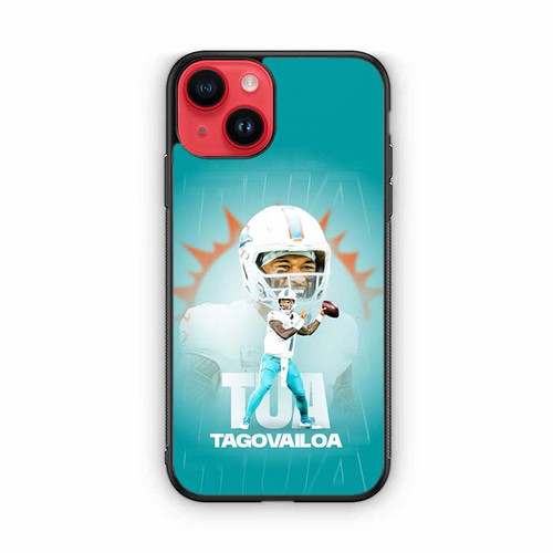 Tua Tagovailoa Miami Dolphins 03 iPhone 14 Case