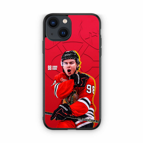 Connor Bedard Chicago Blackhawks iPhone 13 Case