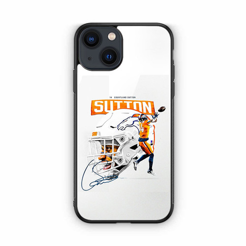 Courtland Sutton Denver Broncos 01 iPhone 13 Case