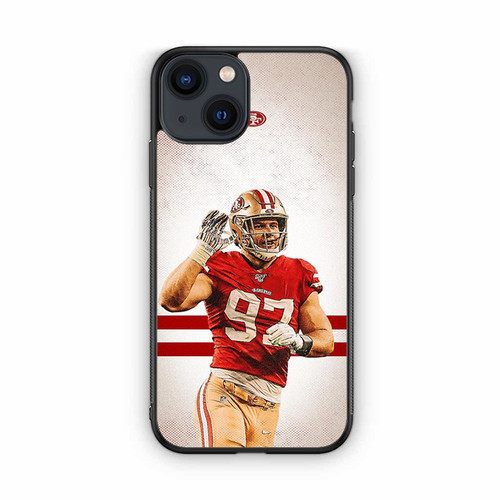 Nick Bosa San Francisco 49ers 02 iPhone 13 Case