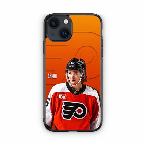 Trevor Zegras Philadelphia Flyers iPhone 13 Case