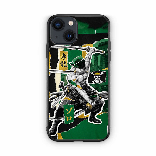 Zoro One Piece Series Art iPhone 13 Case