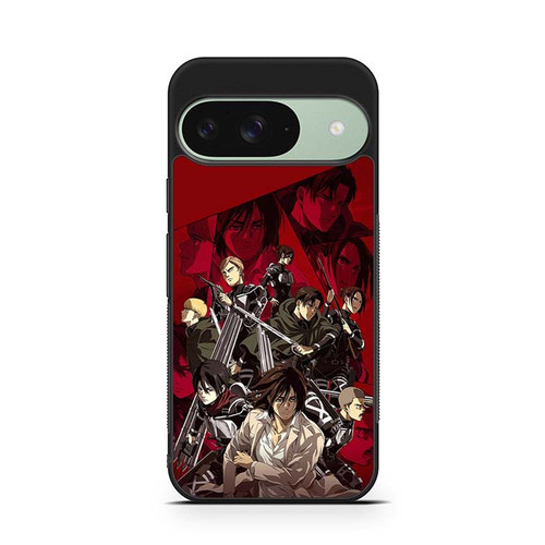 Attack on Titan Charge on Marley Google Pixel 9 Case