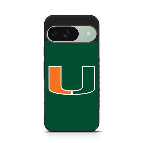 Miami Hurricanes 01 Google Pixel 9 Case