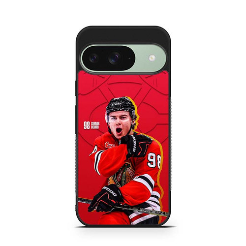 Connor Bedard Chicago Blackhawks Google Pixel 9 Case