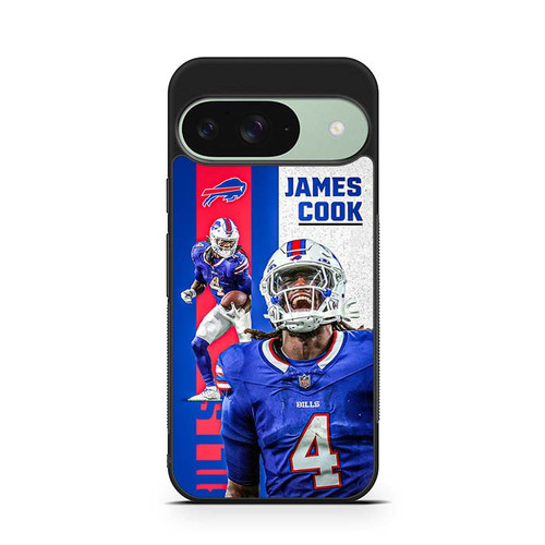 James Cook Buffalo Bills 01 Google Pixel 9 Case