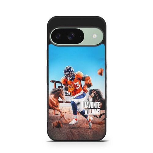 Javonte Williams Denver Broncos 01 Google Pixel 9 Case