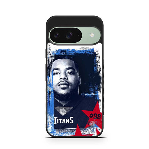 Jeffery Simmons Tennessee Titans 02 Google Pixel 9 Case