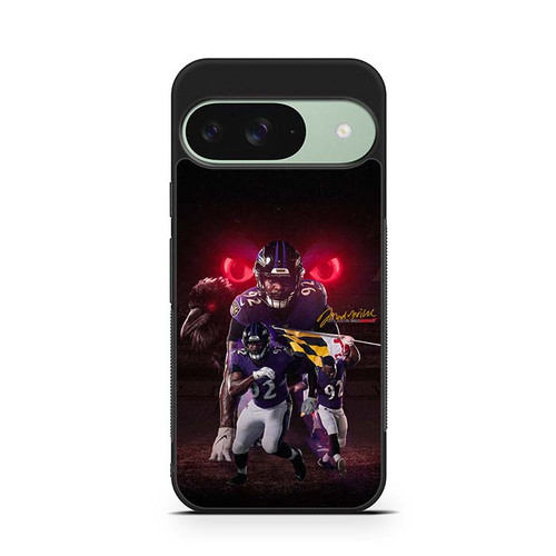 Justin Madubuike Baltimore Ravens Google Pixel 9 Case