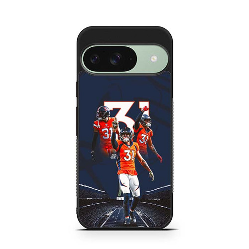 Justin Simmons Denver Broncos 04 Google Pixel 9 Case