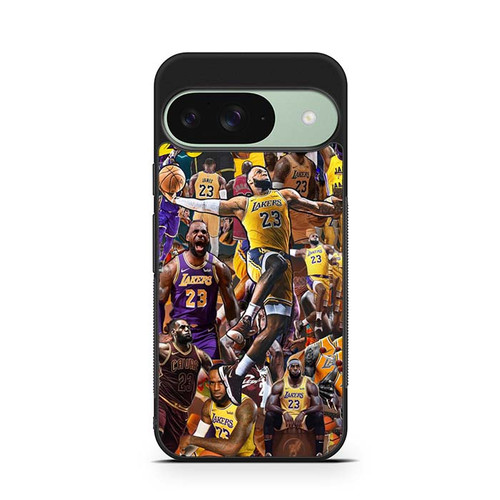 Lebron Lakers 23 Collages Google Pixel 9 Case