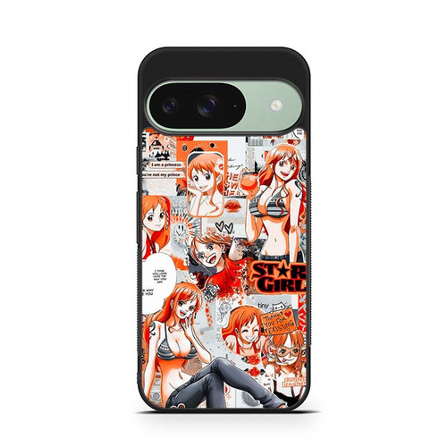 Nami One Piece Series Collages Google Pixel 9 Case