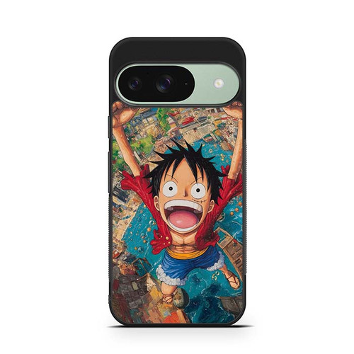 One Piece Luffy Grand Line Euphoria Google Pixel 9 Case