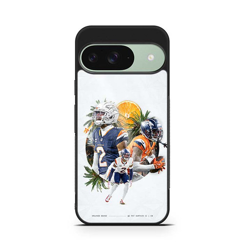 Patrick Surtain II Denver Broncos 01 Google Pixel 9 Case