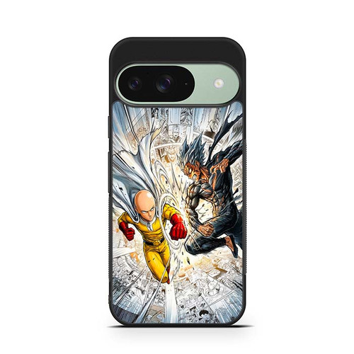 One Punch Man Saitama Vs Garou Google Pixel 9 Case