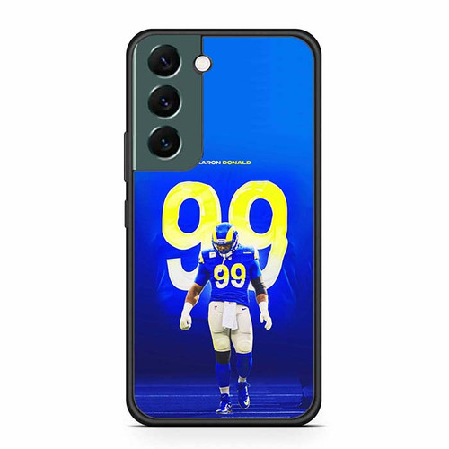 Aaron Donald Los Angeles Rams 01 Samsung Galaxy S22 Case
