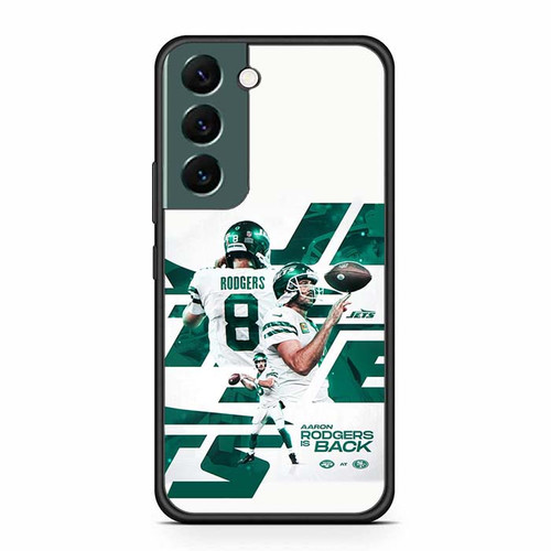 Aaron Rodgers New York Jets Samsung Galaxy S22 Case