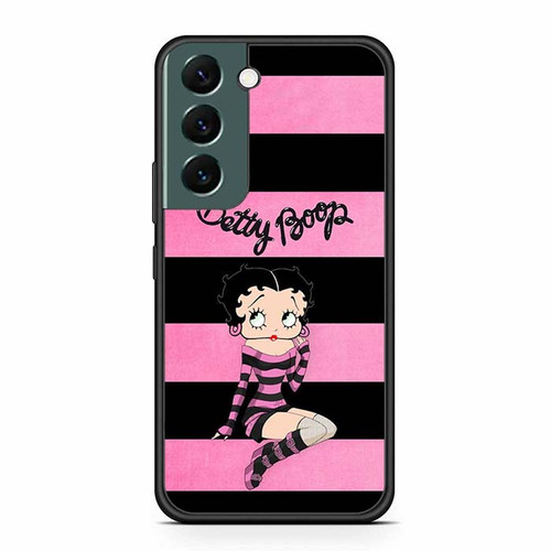 Betty Boop Rocker Boop Pink and Grit Samsung Galaxy S22 Case
