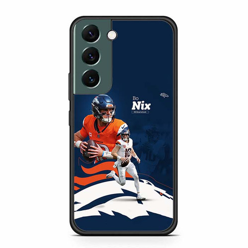 Bo Nix Denver Broncos Samsung Galaxy S22 Case