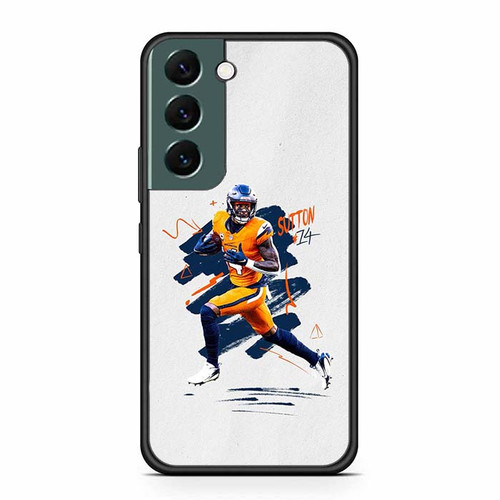 Courtland Sutton Denver Broncos 02 Samsung Galaxy S22 Case