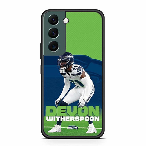 Devon Witherspoon Seattle Seahawks 04 Samsung Galaxy S22 Case