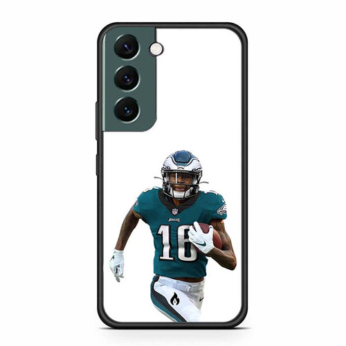 DeVonta Smith Philadelphia Eagles 01 Samsung Galaxy S22 Case