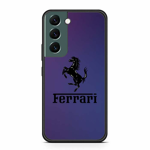 Ferrari Obsidian Stallion Samsung Galaxy S22 Case