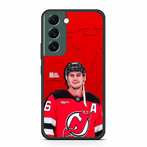 Jack Hughes New Jersey Devils Samsung Galaxy S22 Case