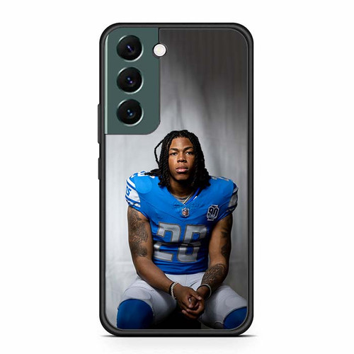 Jahmyr Gibbs Detroit Lions 01 Samsung Galaxy S22 Case