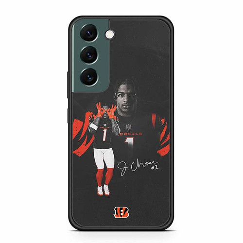 Jamarr Chase Cincinnati Bengals 02 Samsung Galaxy S22 Case