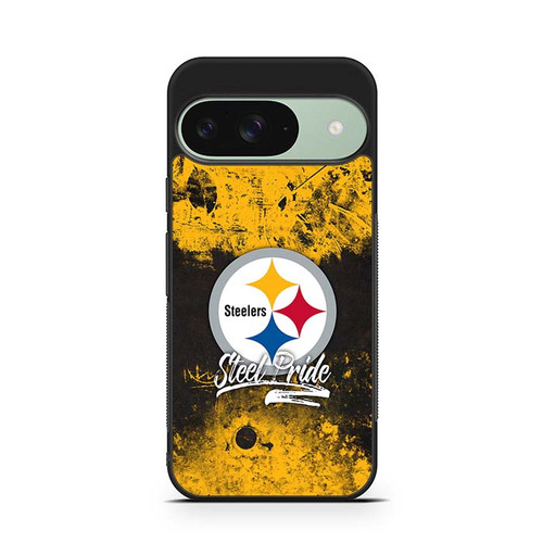 Steeler Pride Grunge Google Pixel 9 Case