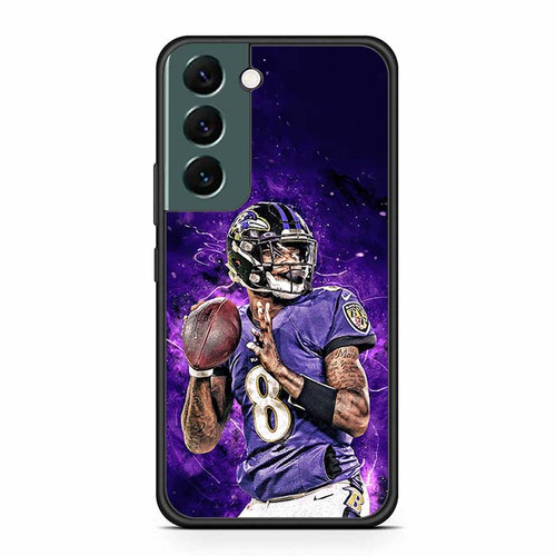 Lamar Jackson Baltimore Ravens 05 Samsung Galaxy S22 Case